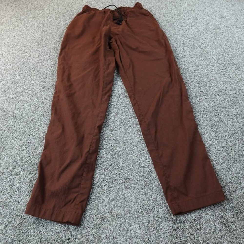 Outlier Pants Mens S Brown F Cloth Performance Drawstring Jogger Stretch Tech